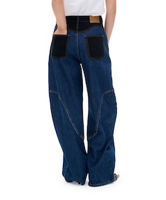 NAPOLEN dames jeans blauw