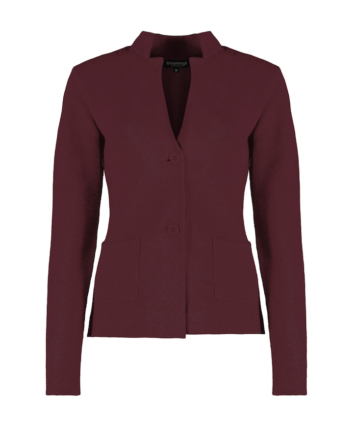 Dames jas bordeaux