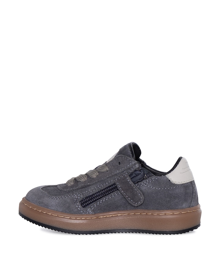 jongens veterschoenen grijs