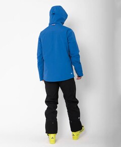 Heren ski-jas blauw