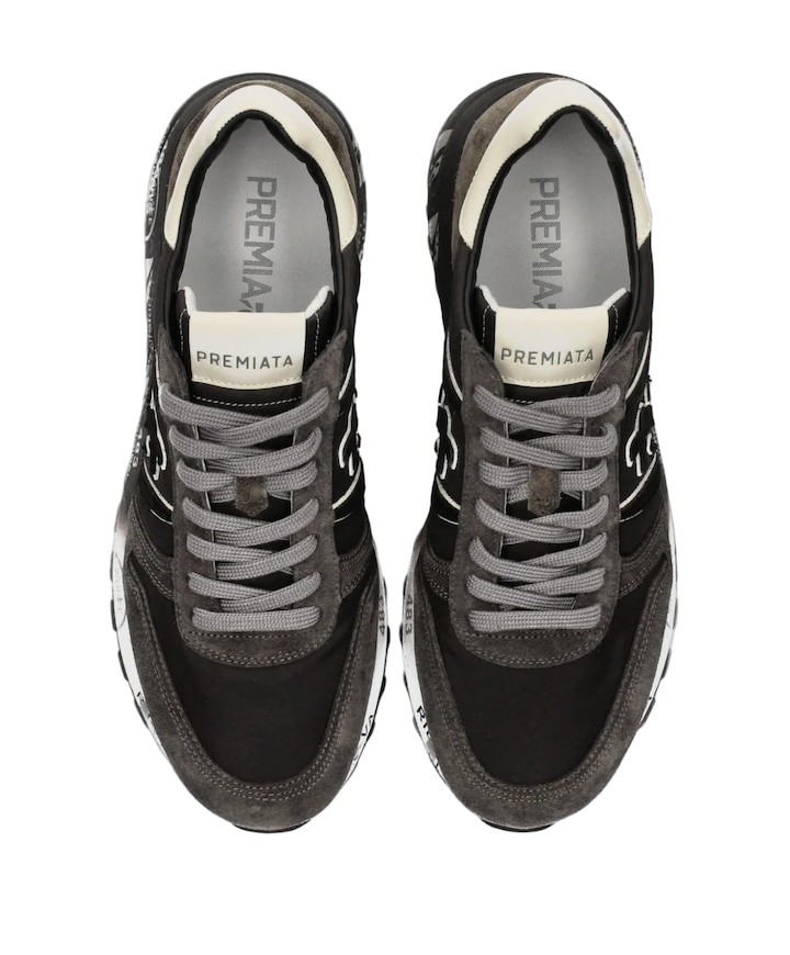 Lander heren sneakers grijs