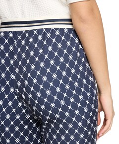 3/4 dames broek blauw