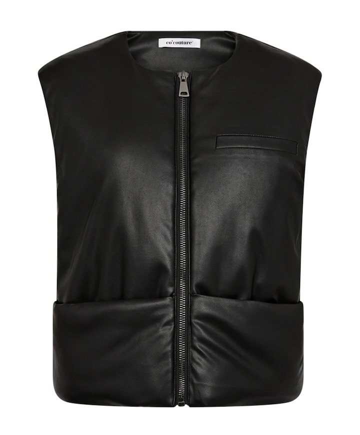 Dames gilet zwart