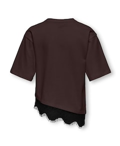 Meisjes T-shirt bruin