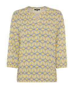 Dames longsleeve geel