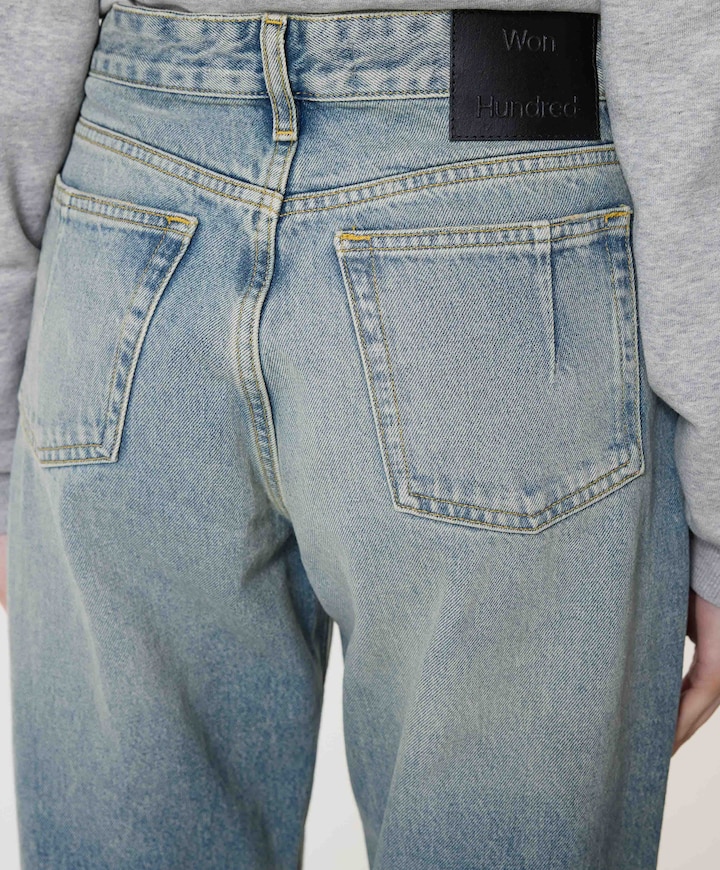 Alexandra Cel Tinted Blue dames jeans blauw