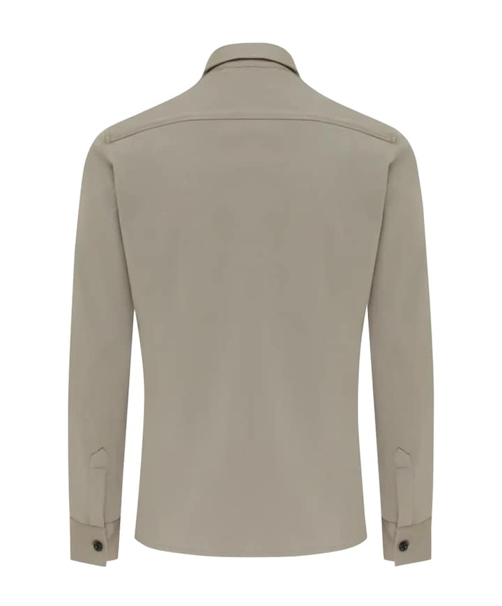 Heren overshirt groen
