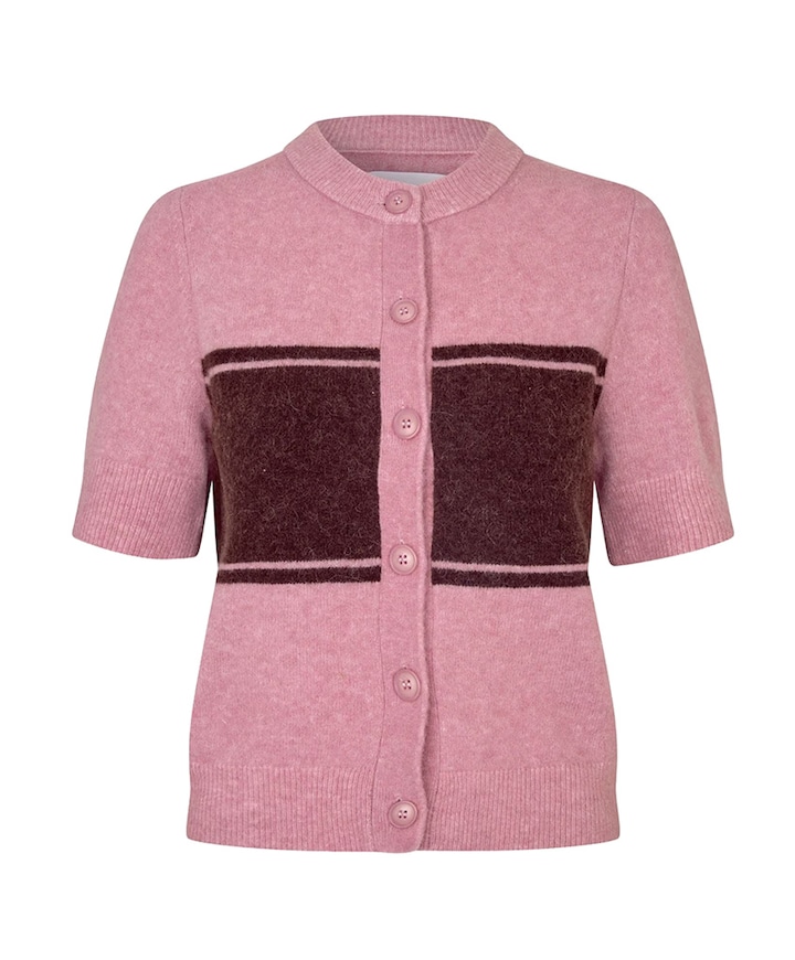 Dames vest roze
