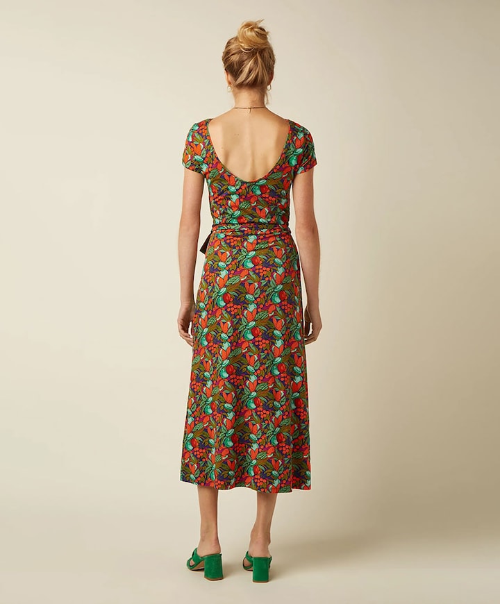 Dames jurk multicolor