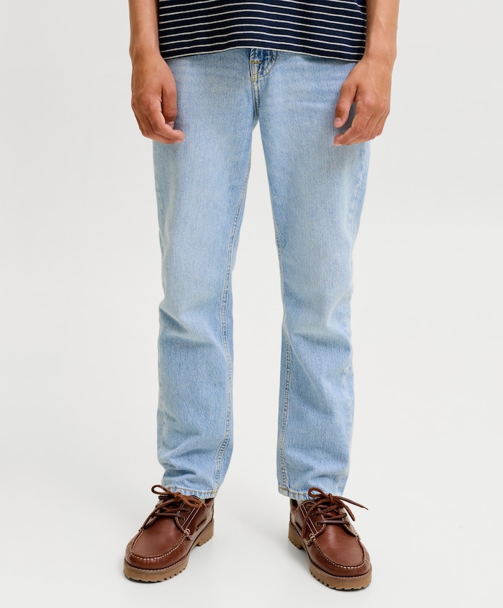 JJICLARK JJCLASSIC NS 415 LN JNR jongens jeans blauw