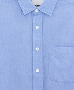 Jongens overhemd lange mouw blauw