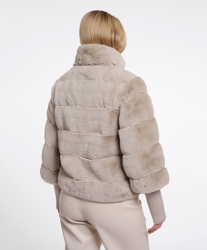 Dames jas beige