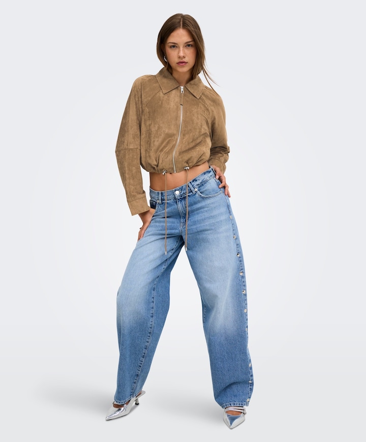 Dames jas beige