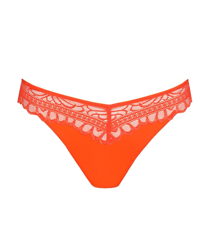 Dames string oranje