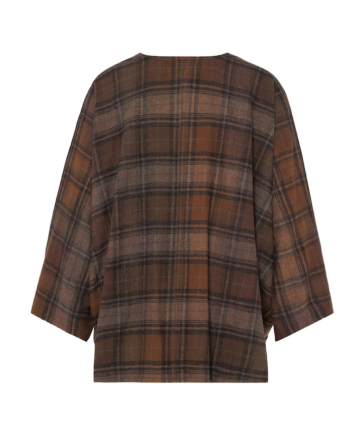 Dames vest bruin
