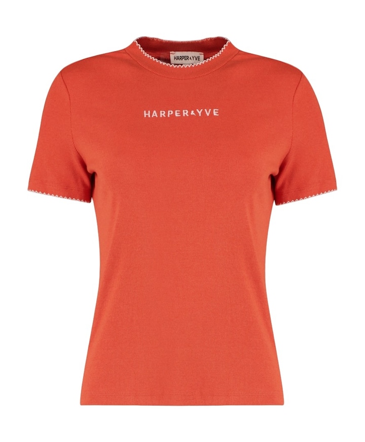 Dames T-shirt oranje