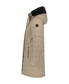 Dames jas beige