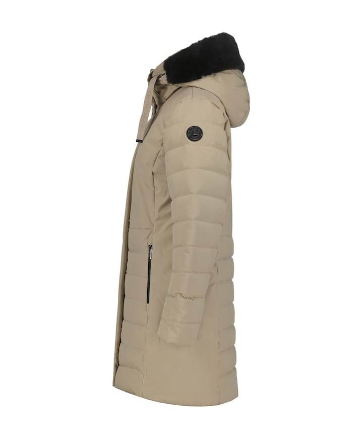 Dames jas beige