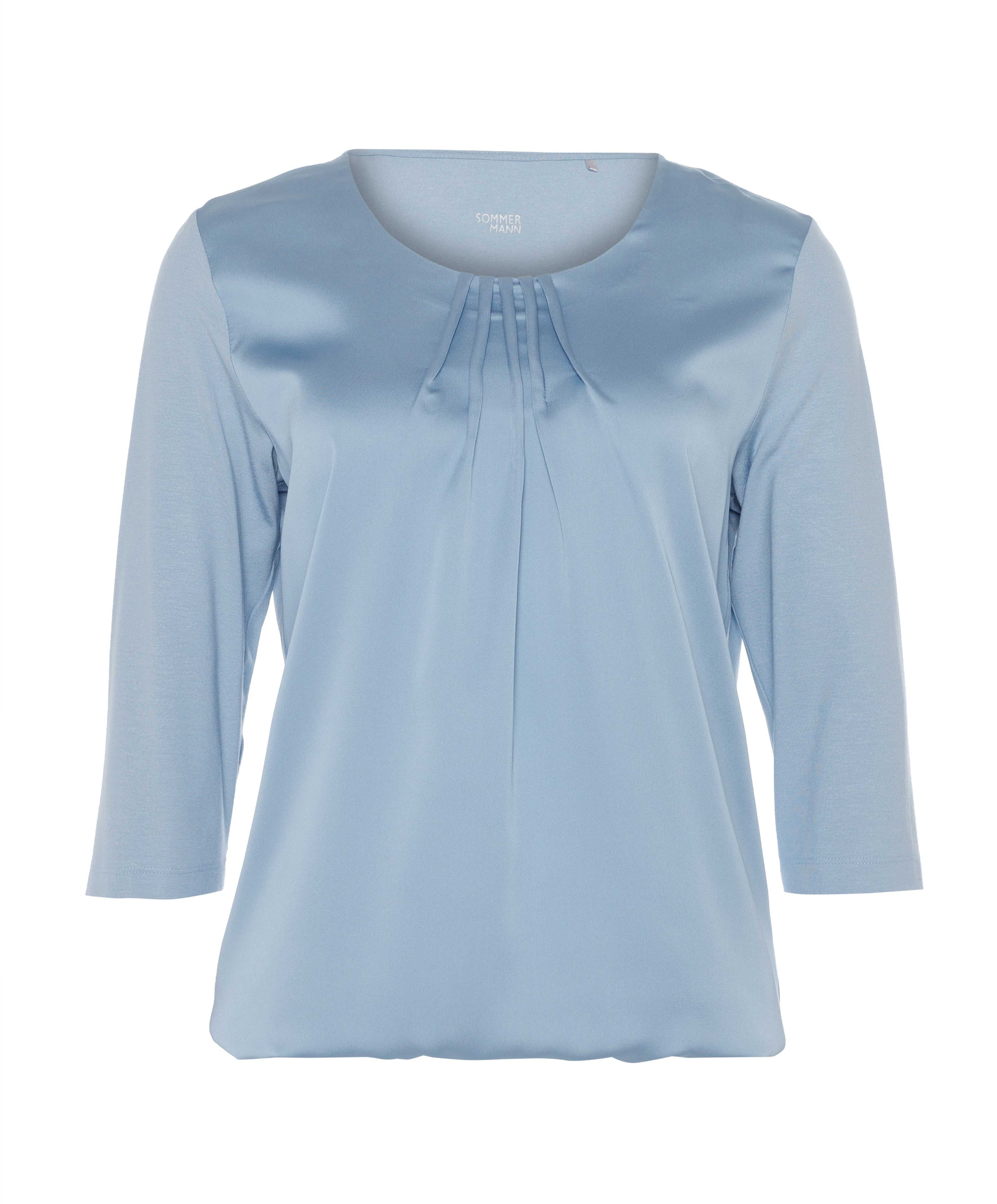 Dames longsleeve blauw