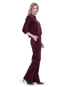 Dames broek bordeaux