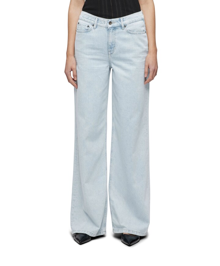 Flung jeans blauw