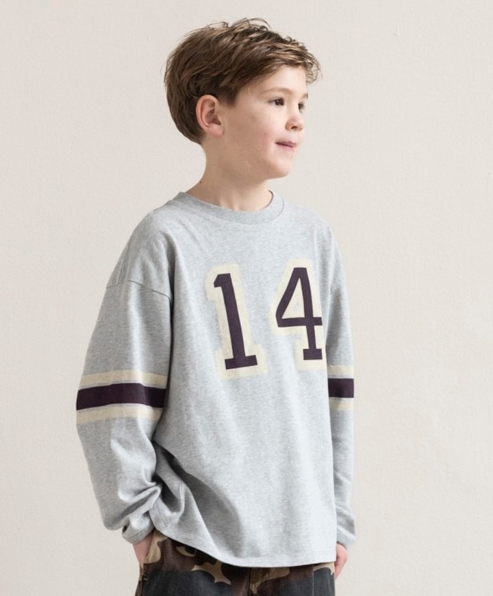 Jongens longsleeve grijs