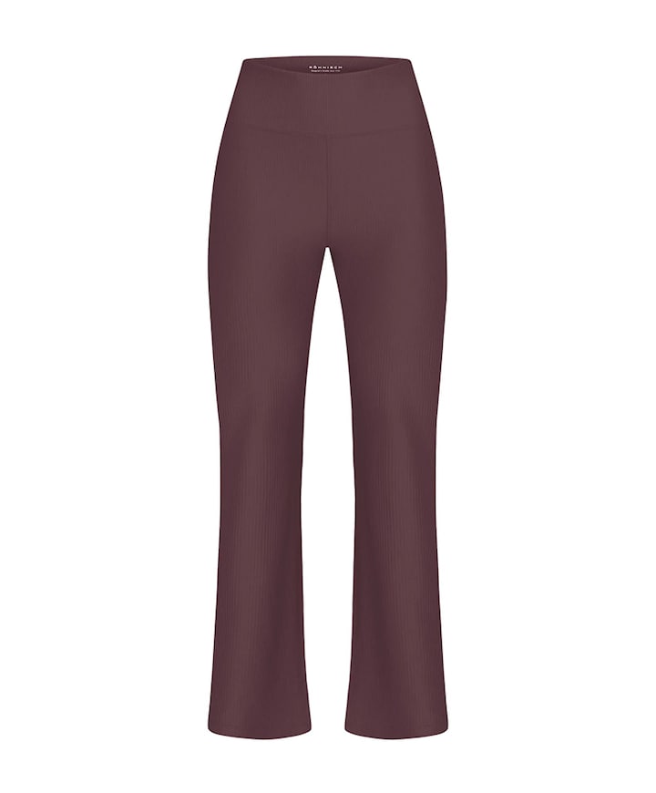 Ribbed R Flare HW Tight tight paars