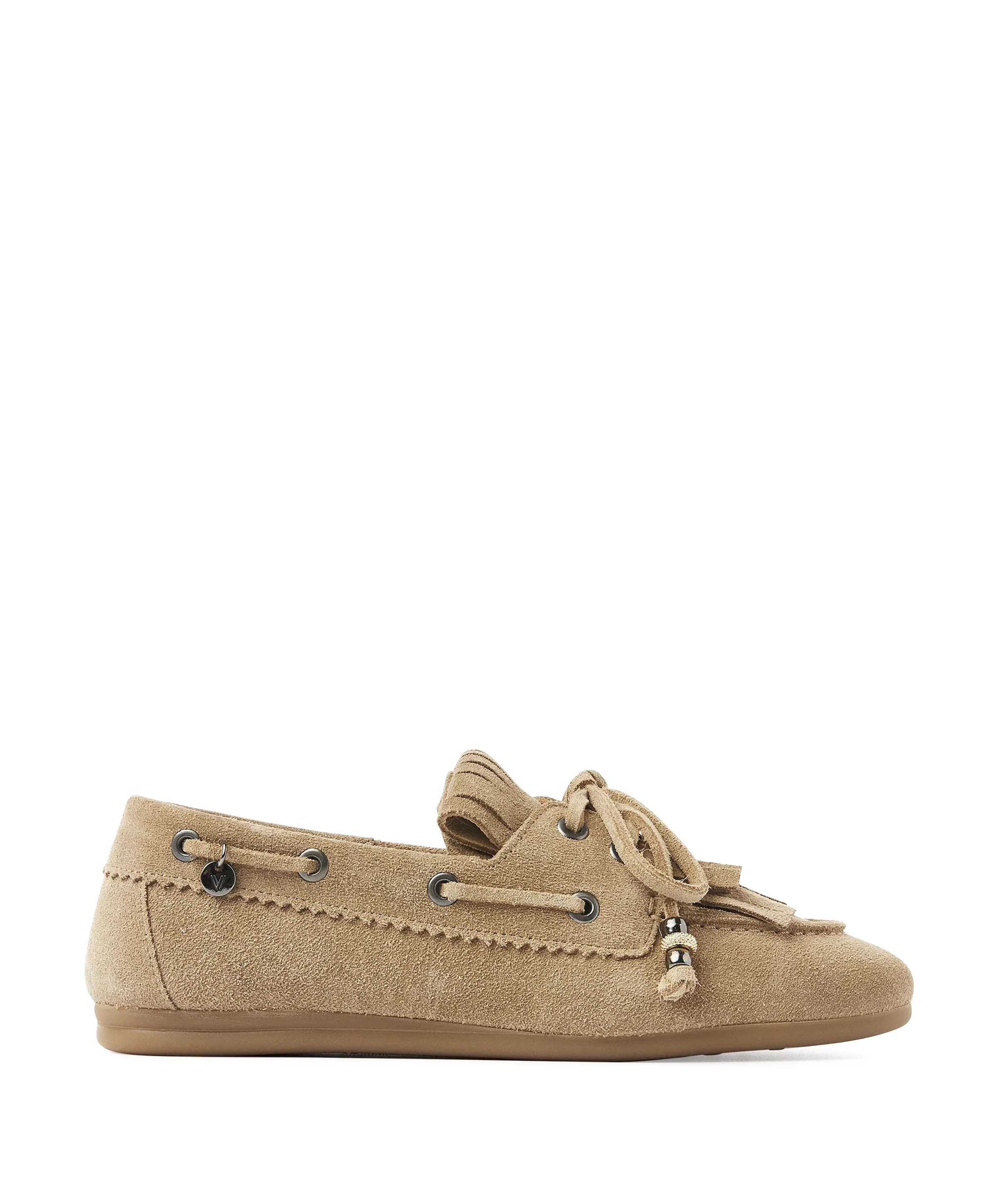 June Loua dames loafers beige