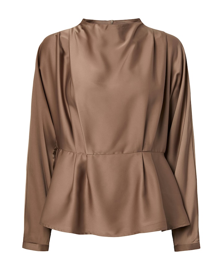 Dames top beige