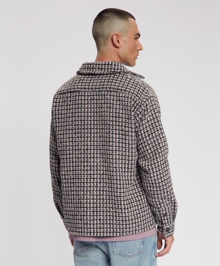 Heren overshirt rood