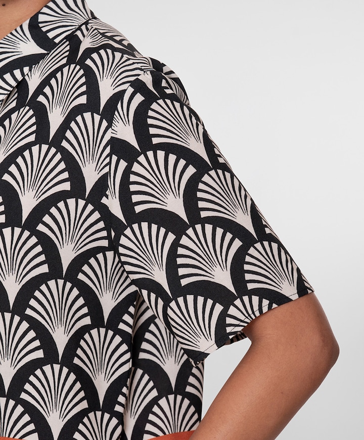 Dames blouse zwart