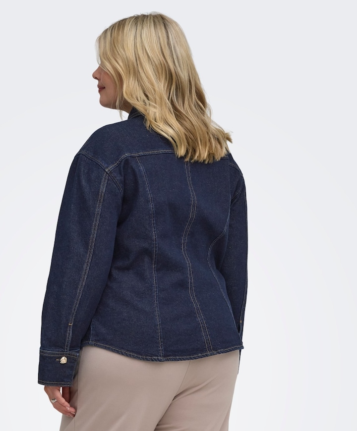 Dames blouse blauw