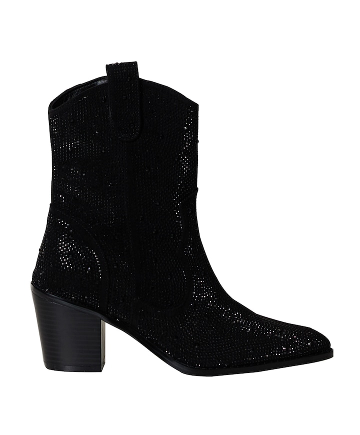 dames westernlaarzen zwart