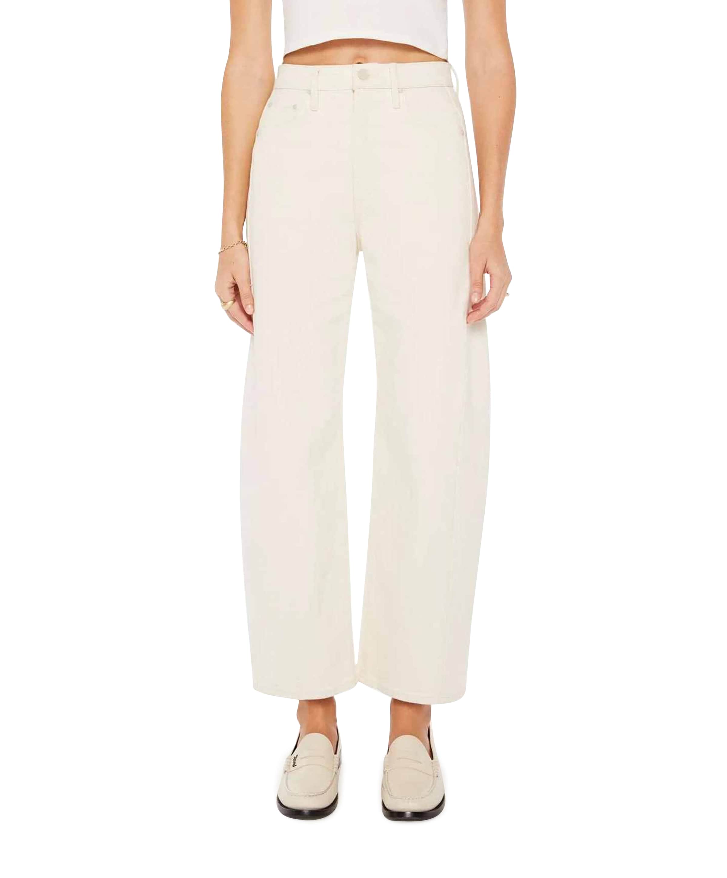 The Half Pipe Ankle dames jeans ecru