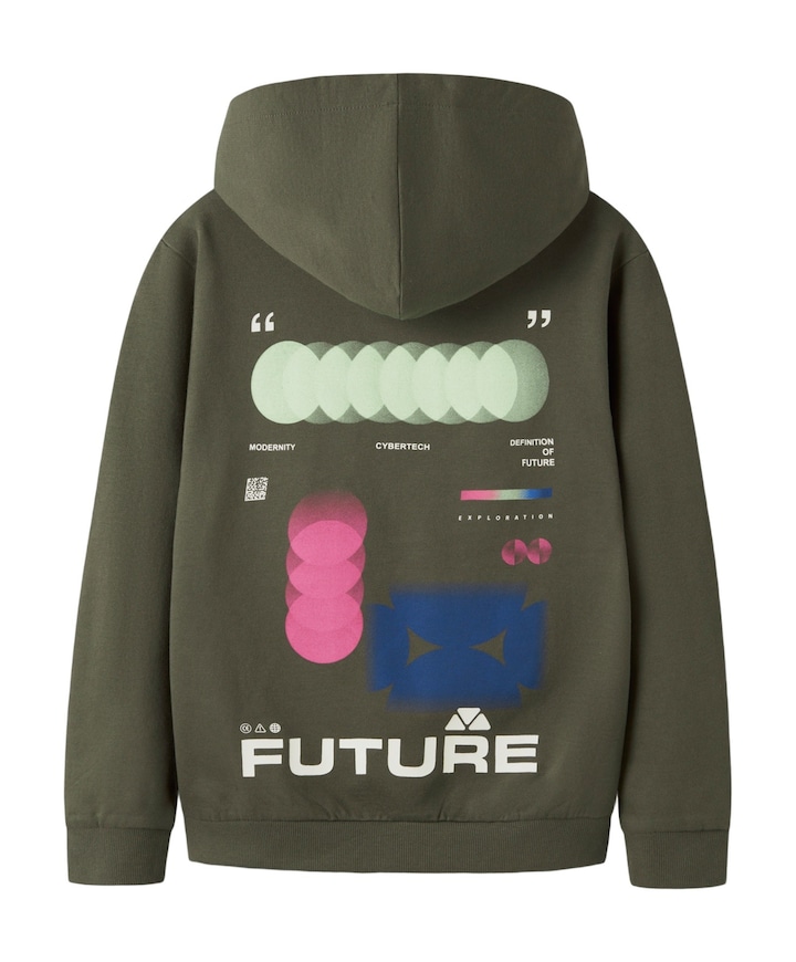 Jongens hoodie groen