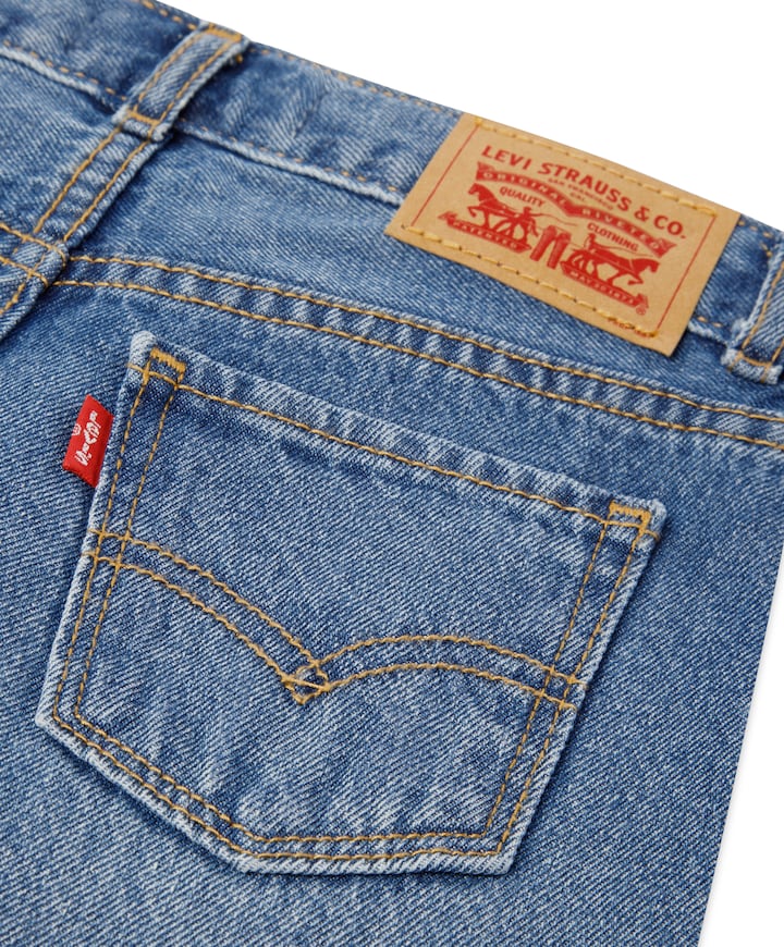 LVG High rise bagg meisjes jeans blauw