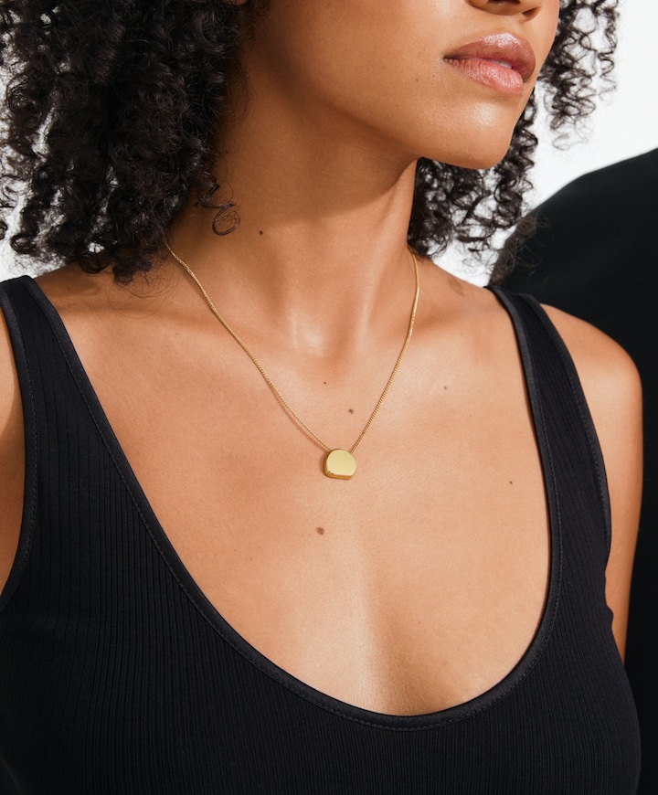 Dames ketting goud