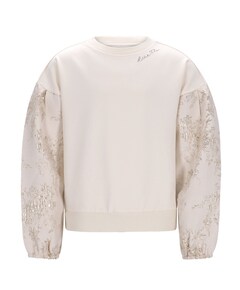 Meisjes sweater ecru