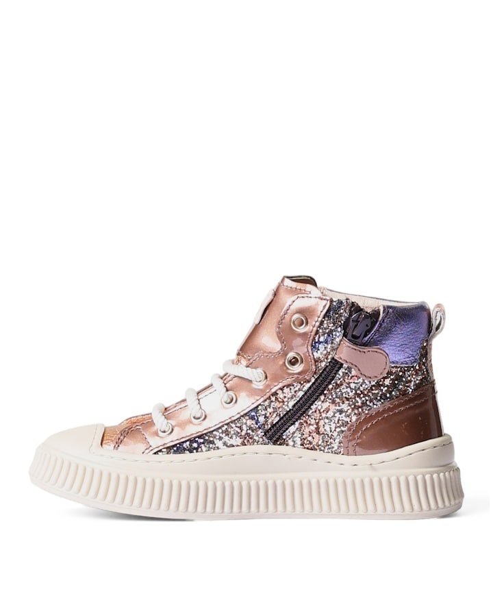 meisjes veterschoenen blauw