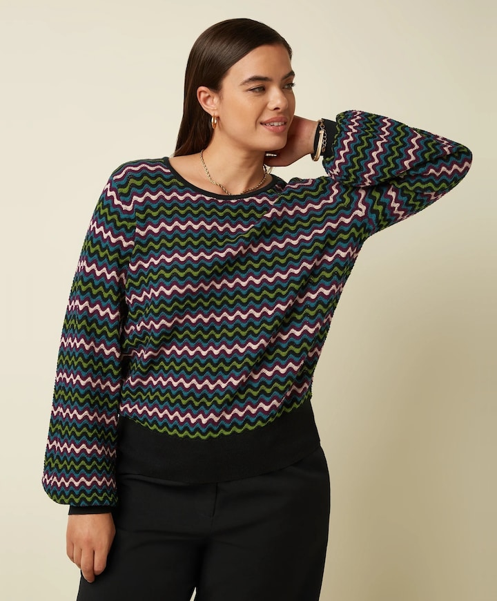 Dames trui multicolor