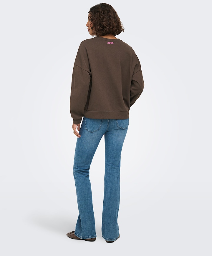 Dames sweater grijs