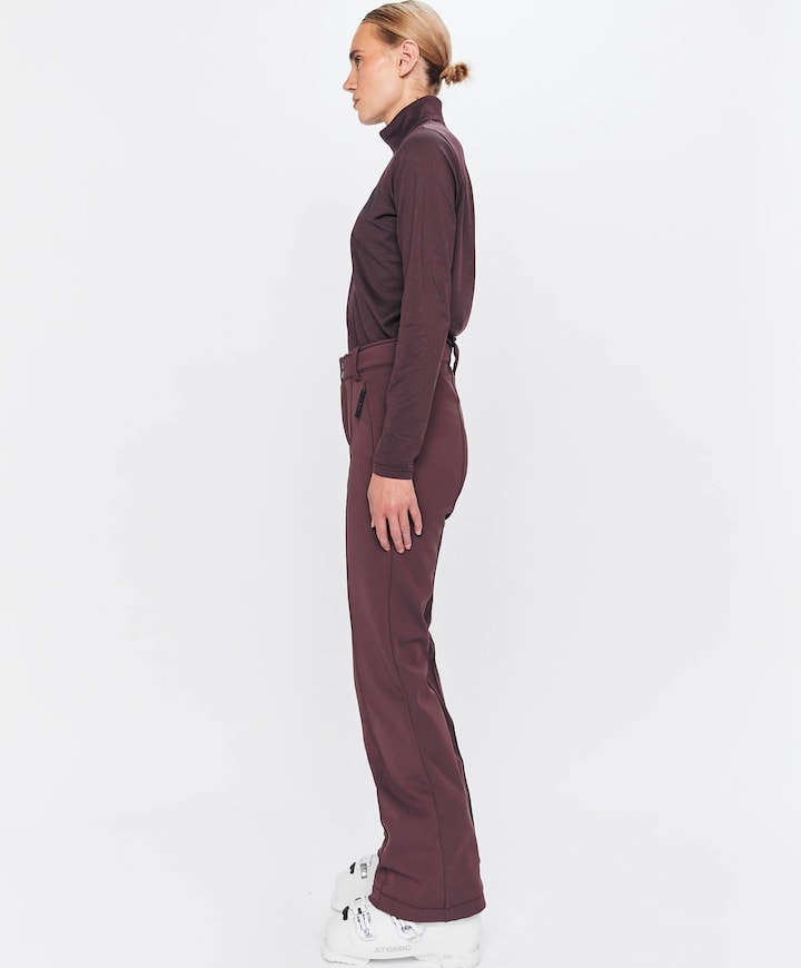 Francis W dames skibroek bordeaux