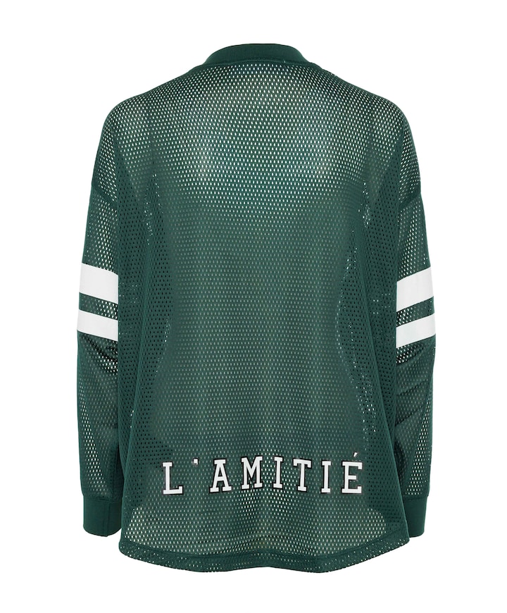 Dames longsleeve groen