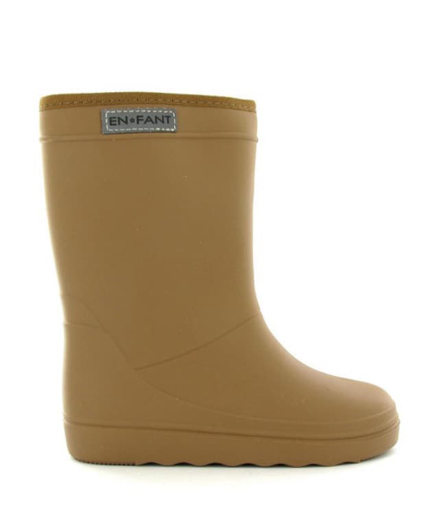 Thermo boots solid laarzen bruin