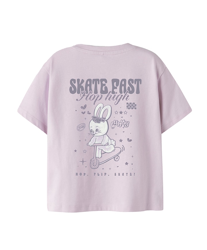 Meisjes T-shirt paars