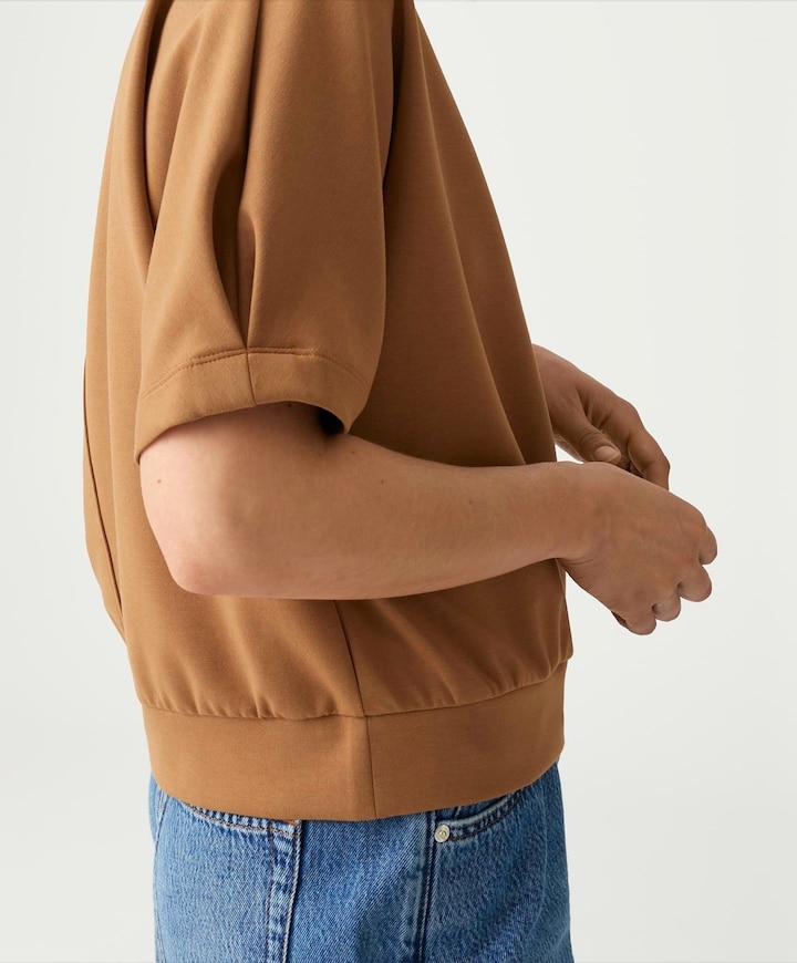 Dames sweater bruin