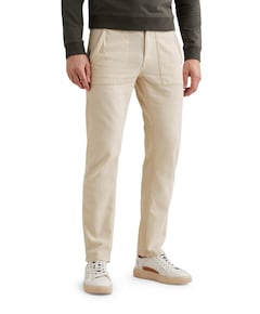 LIFTMASTER WORKER PANTS DOBBY LINE heren broek beige