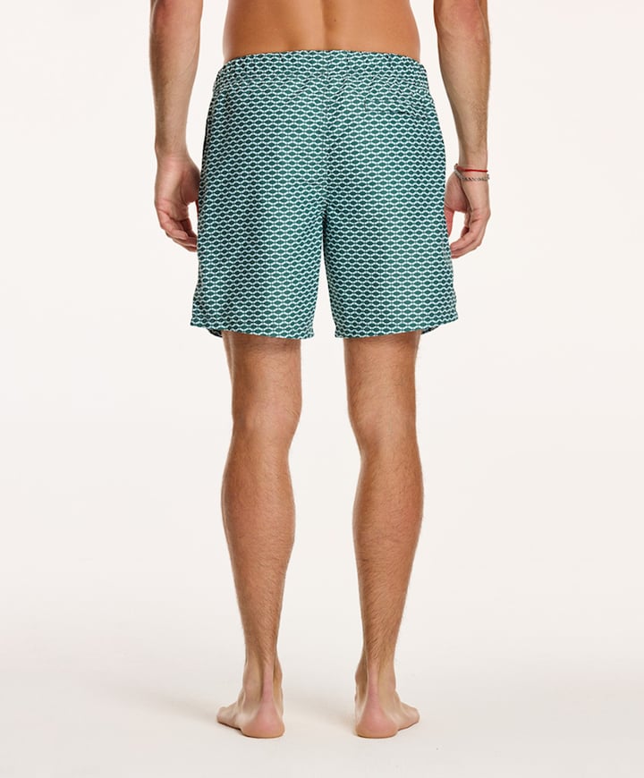Heren zwemshort groen