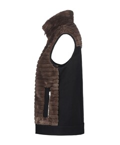 Dames bodywarmer bruin