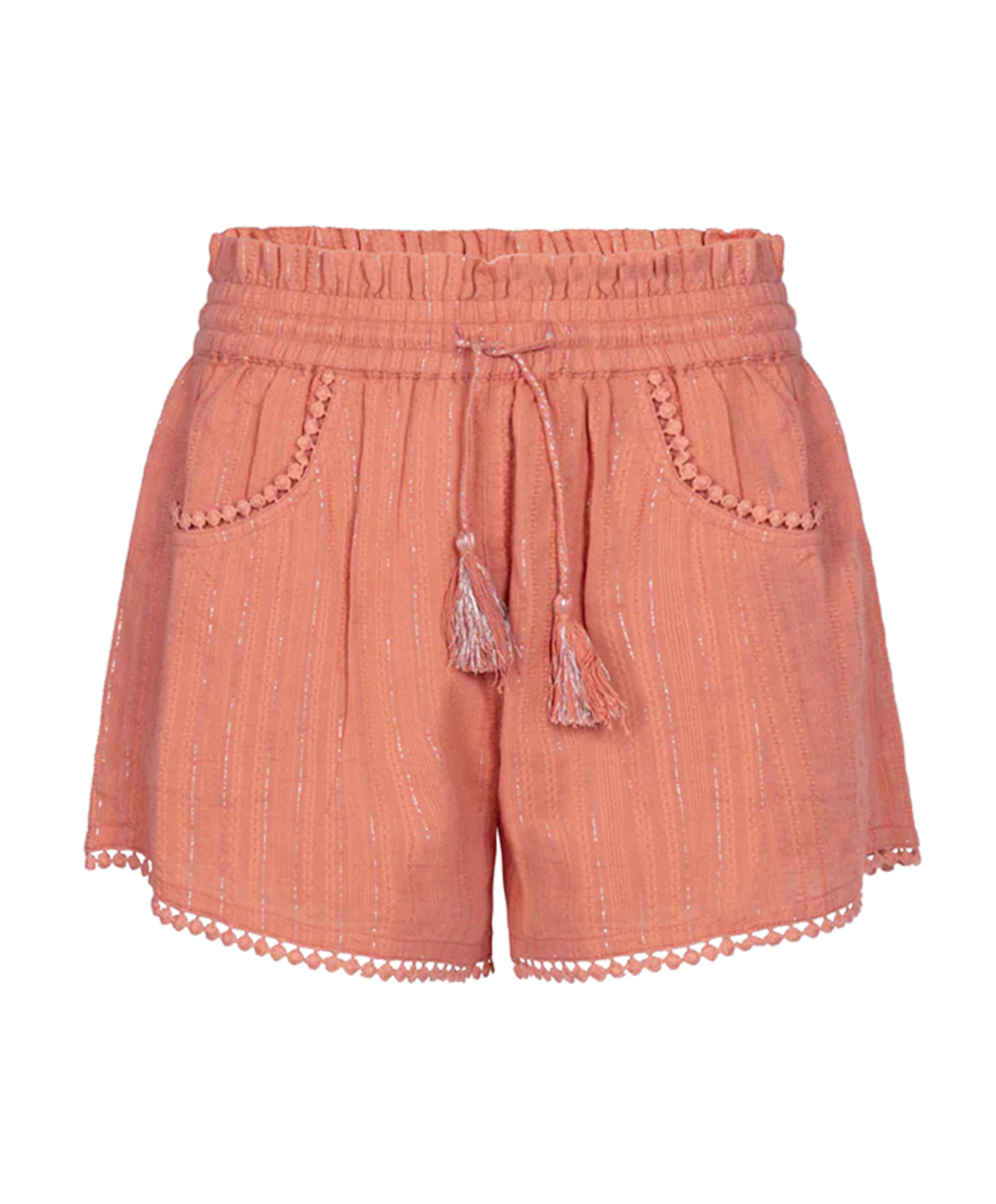 CLOVER LUREX CO 503 G meisjes korte broek roze